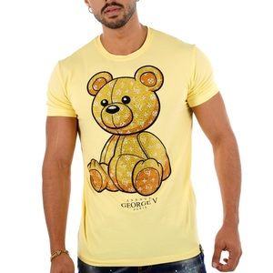 Avenue George V Paris Yellow Bear T-Shirt 💛